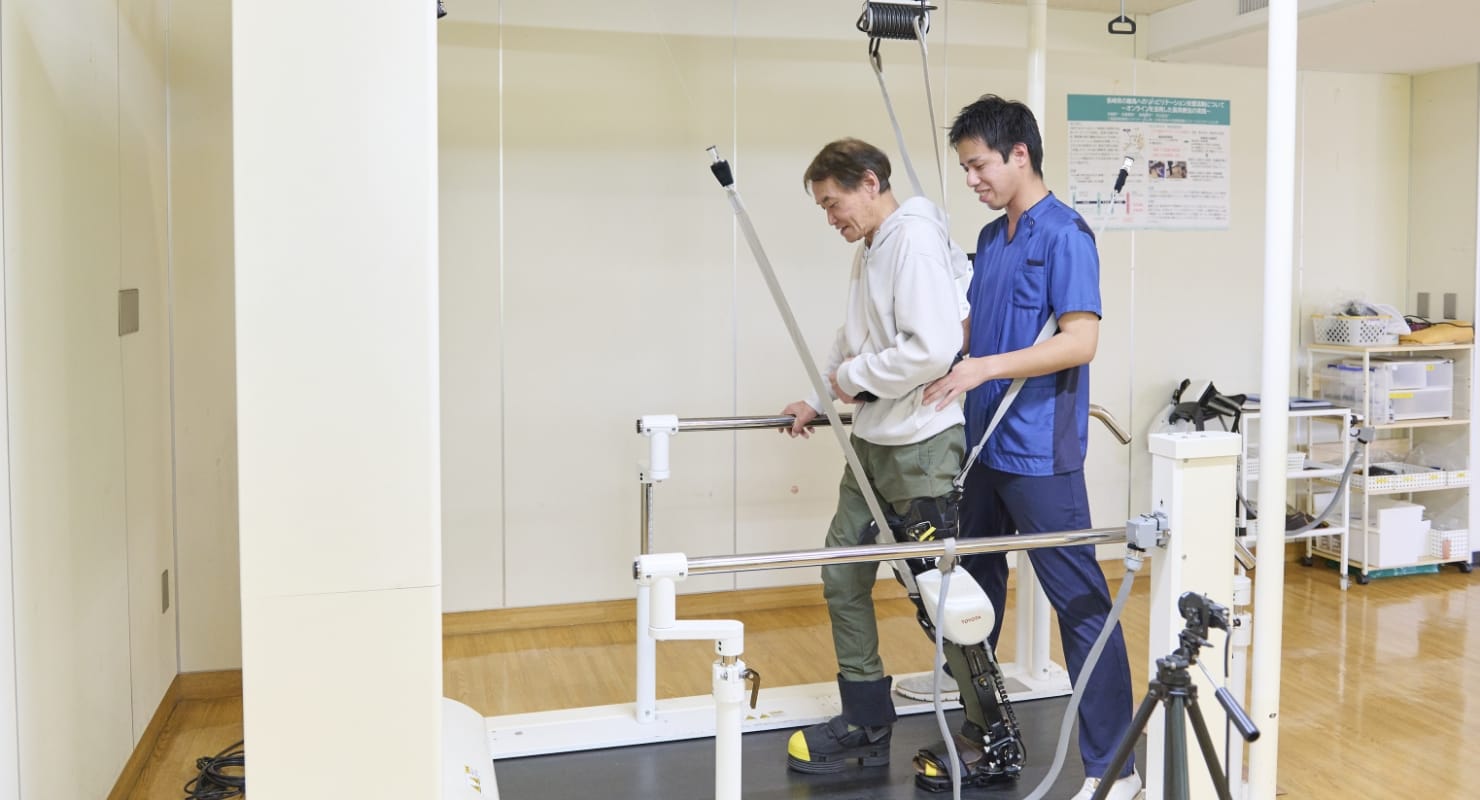 リハビリ支援ロボット「ウェルウォーク」